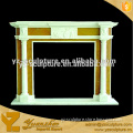 indoor decoration antique mixed color Sandstone marble Fireplace